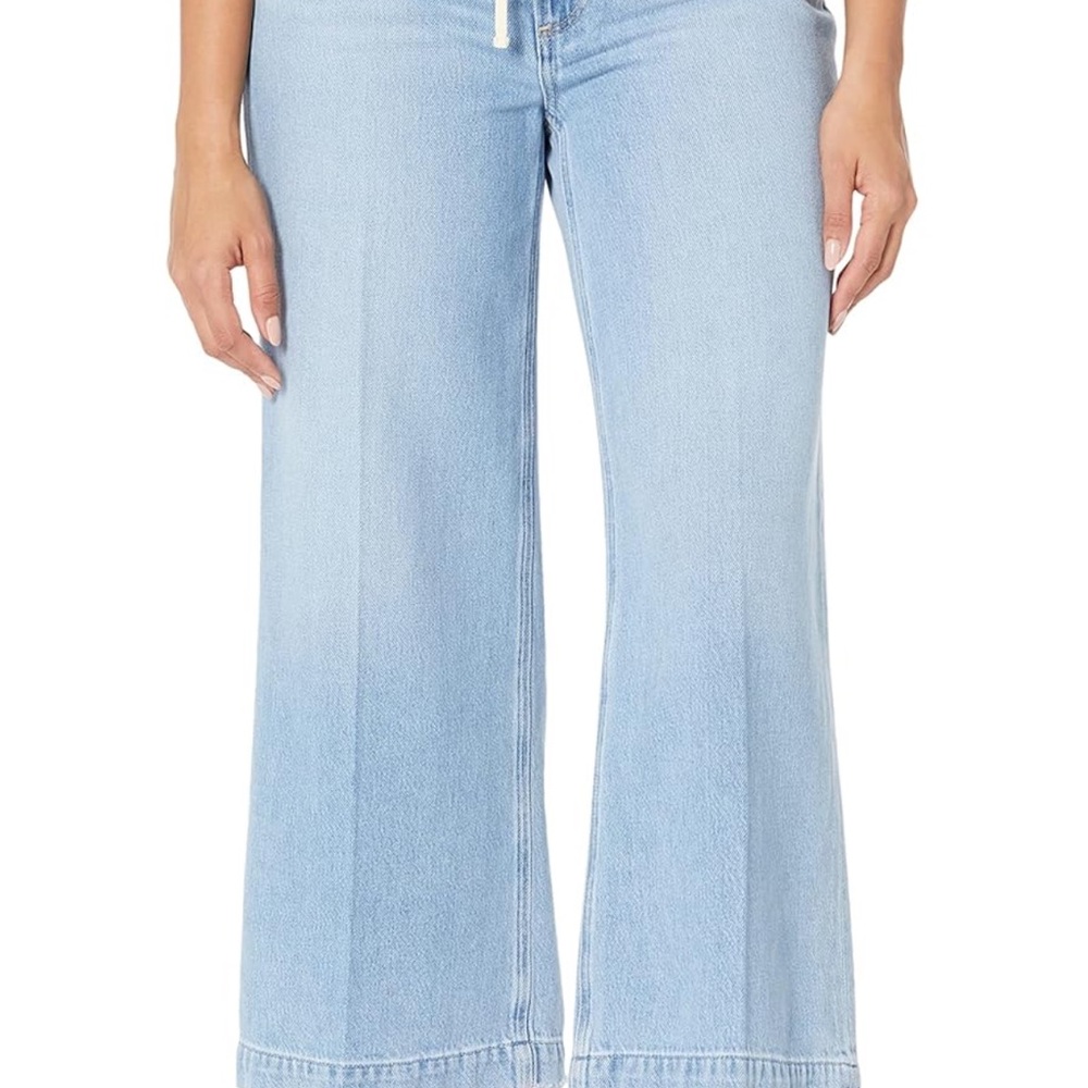 PAIGE High Rise Blue Jeans Classic Style
